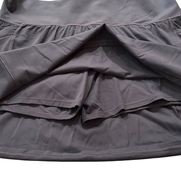 Athleta Salutation Stash Pocket 16.5" Skort Size 2X Slate Blue Gray - Picture 4 of 5